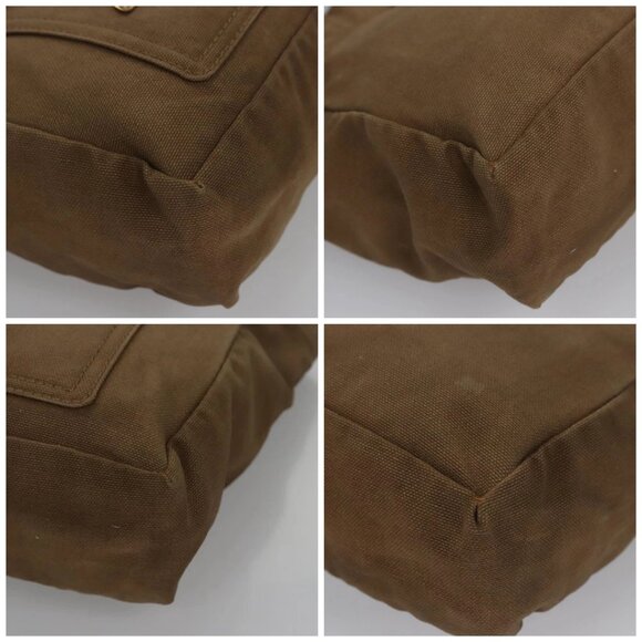 LOUIS VUITTON Thats Love PM Hand Bag Canvas Khaki Silver Gold - Picture 15 of 15